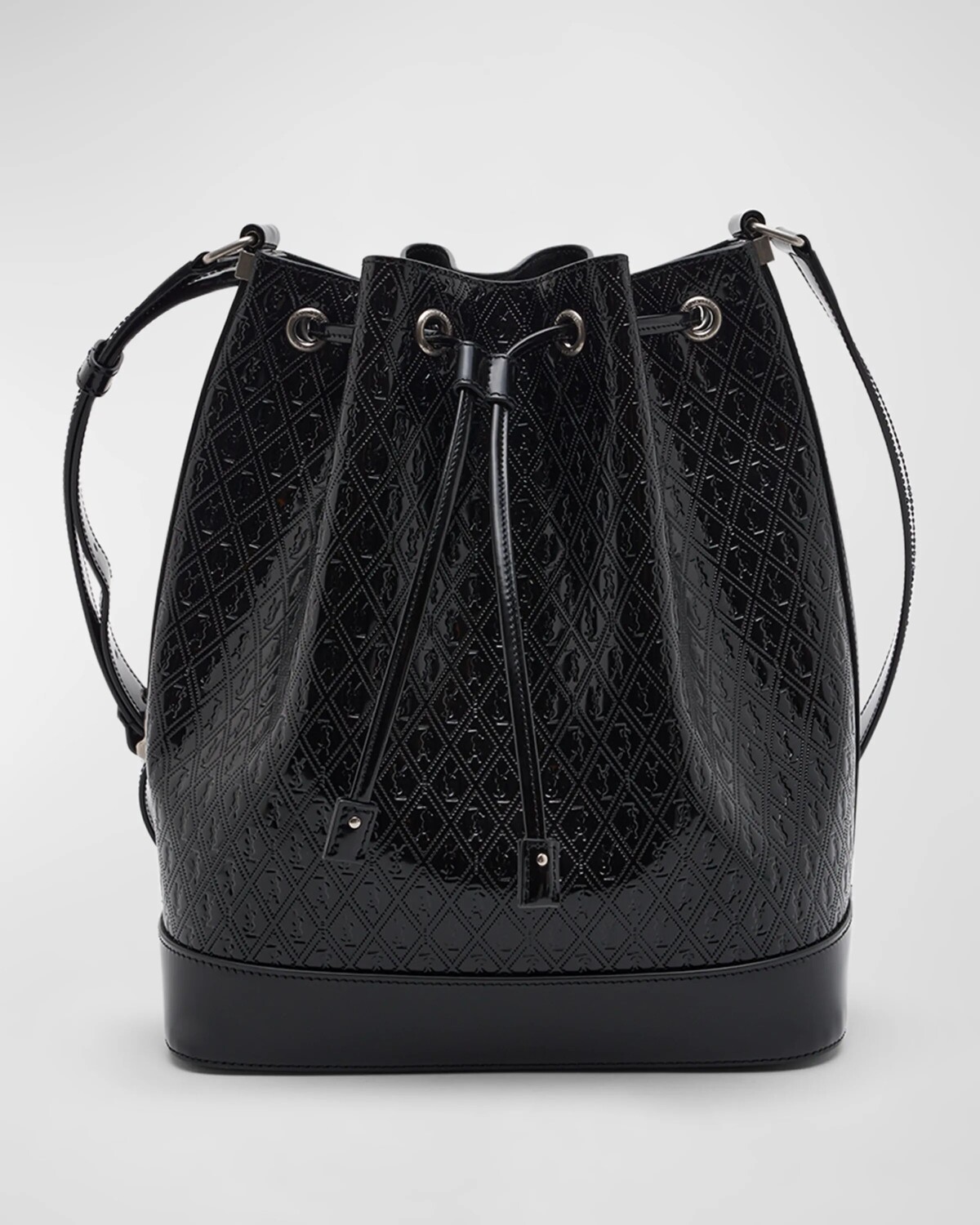 

Сумка-мешок Le Monogram из кожи Spazzolato Saint Laurent, цвет Nero