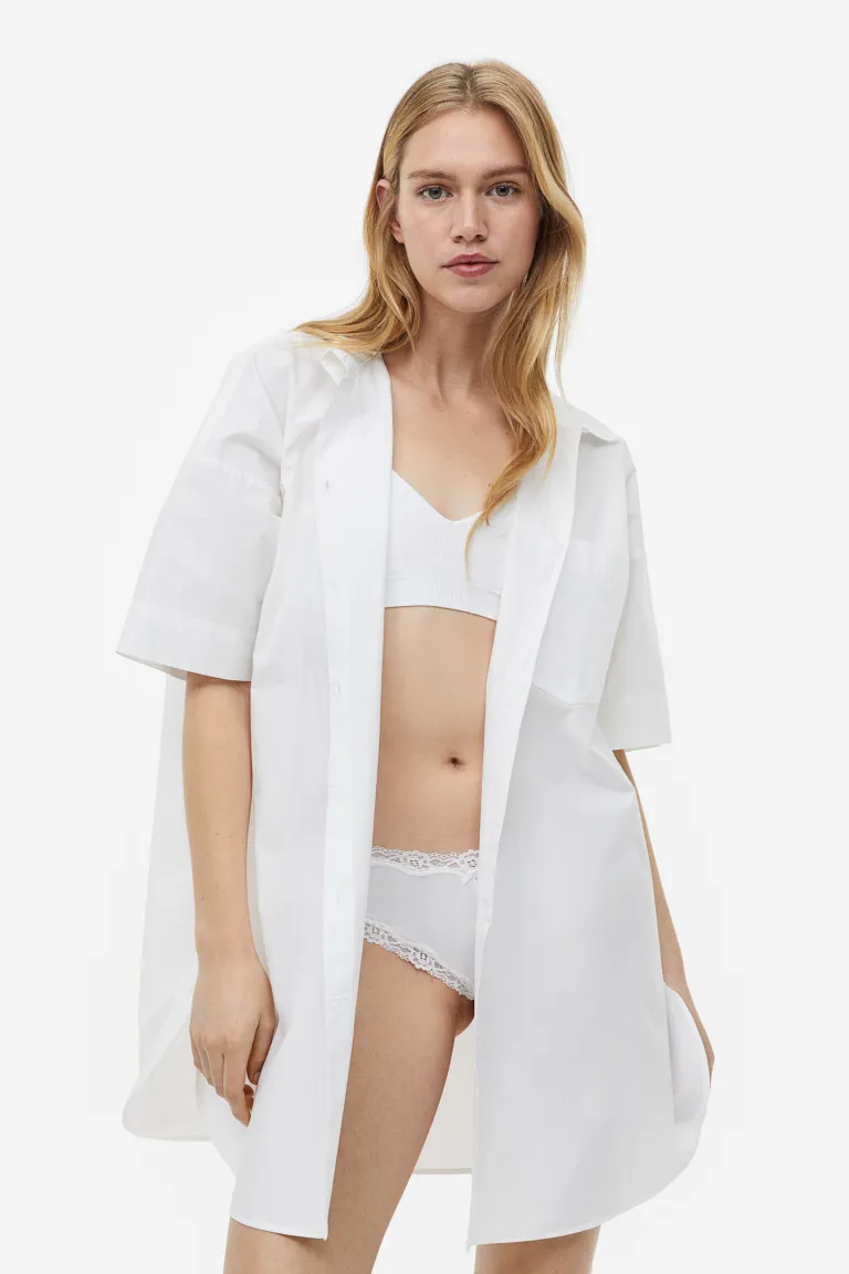 

Домашнее платье H&M, белый