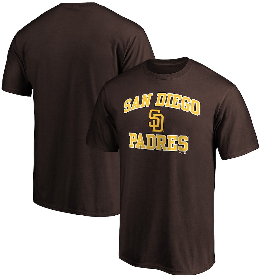 

Футболка с коротким рукавом Fanatics Branded San Diego Padres, коричневый