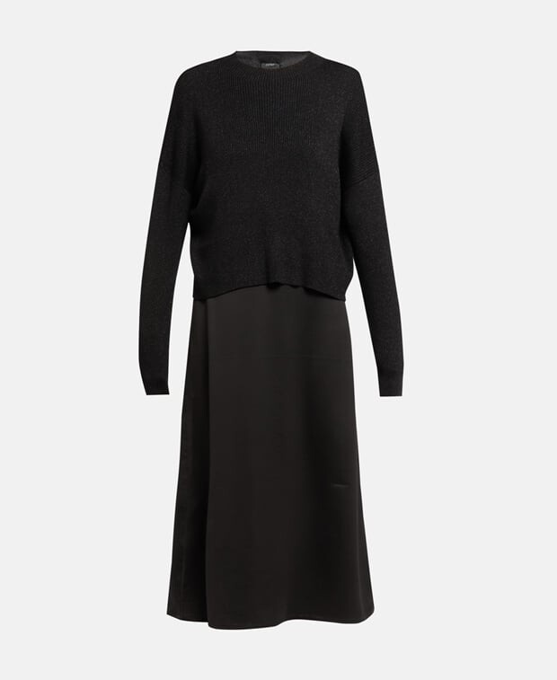 

Платье с пуловером Esprit Collection, черный