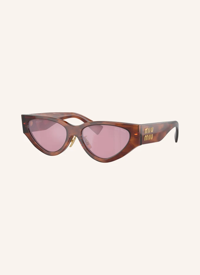 

Солнцезащитные очки mu 03zs Miu Miu, коричневый