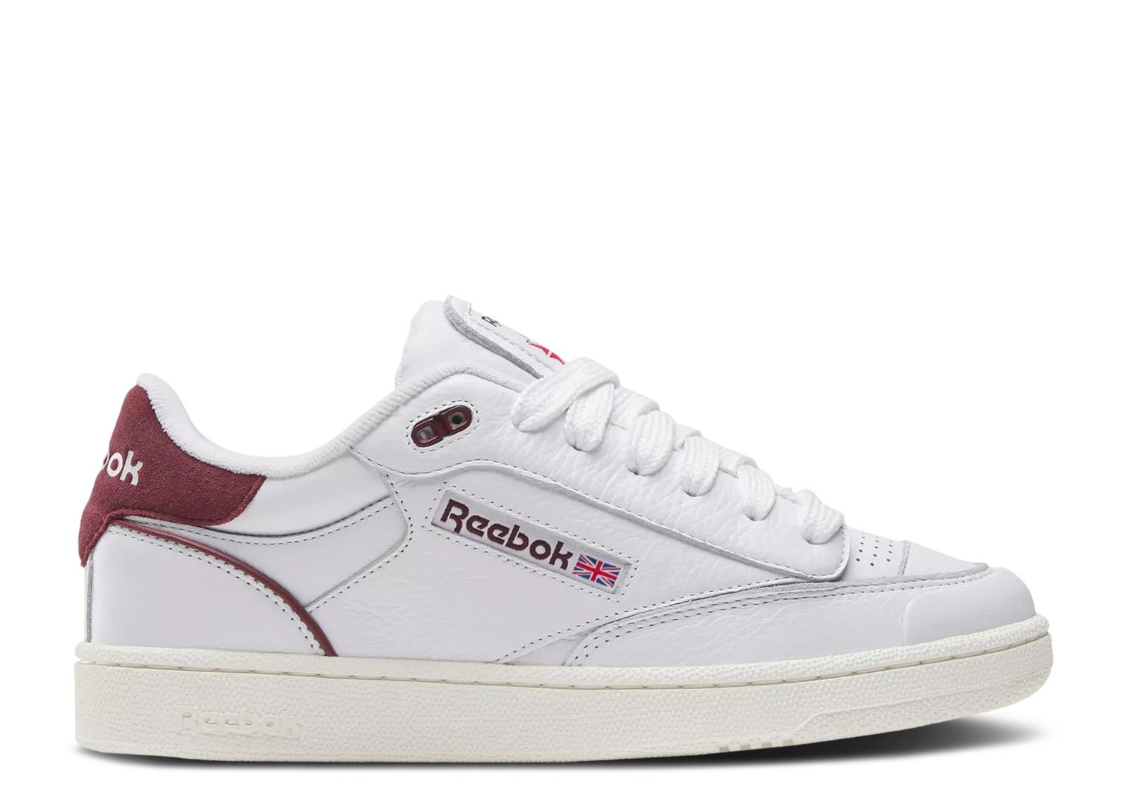 

Кроссовки Reebok Club C Bulc 'White Classic Burgundy', белый