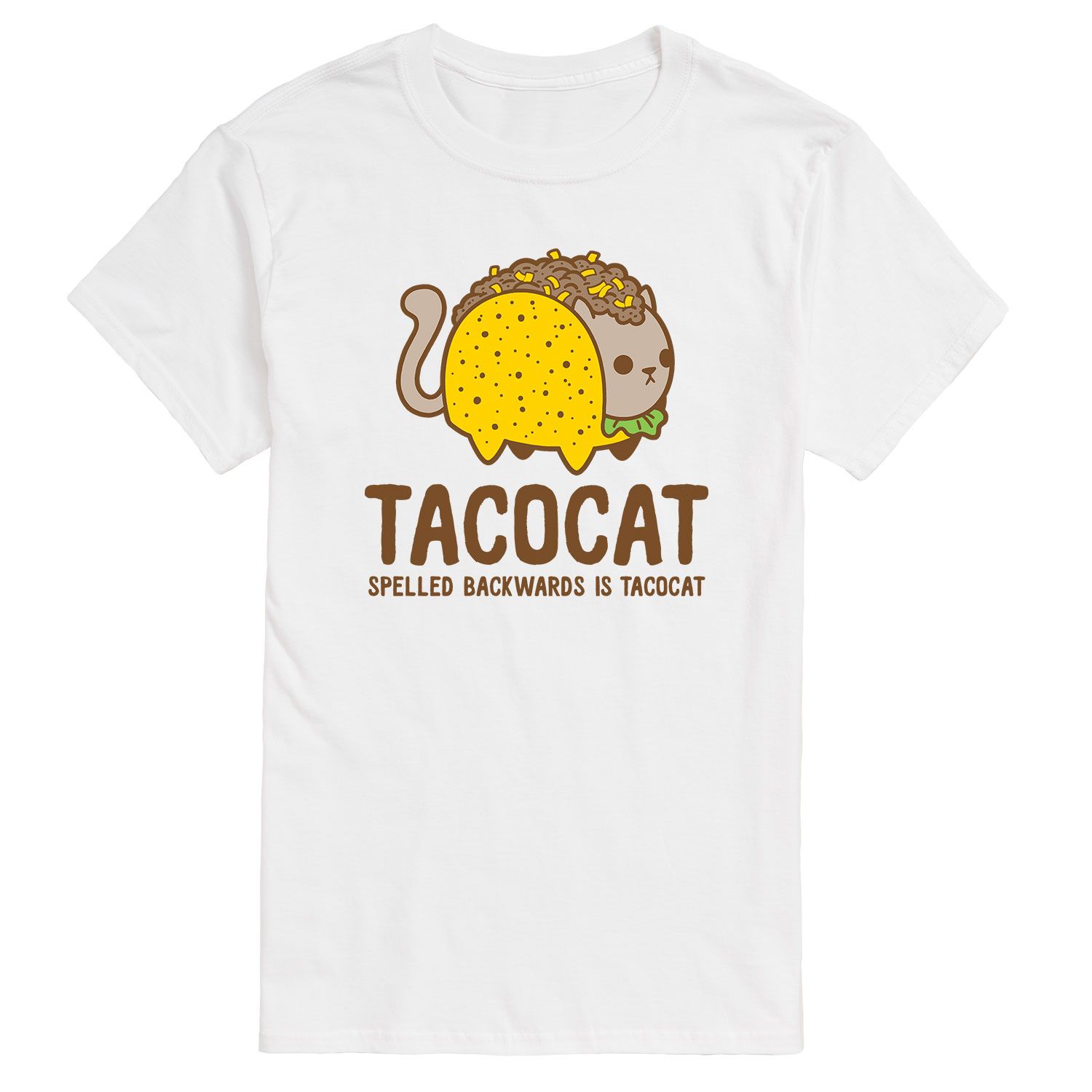 Мужская футболка Big & Tall Tacocat с обратным рисунком и надписью License