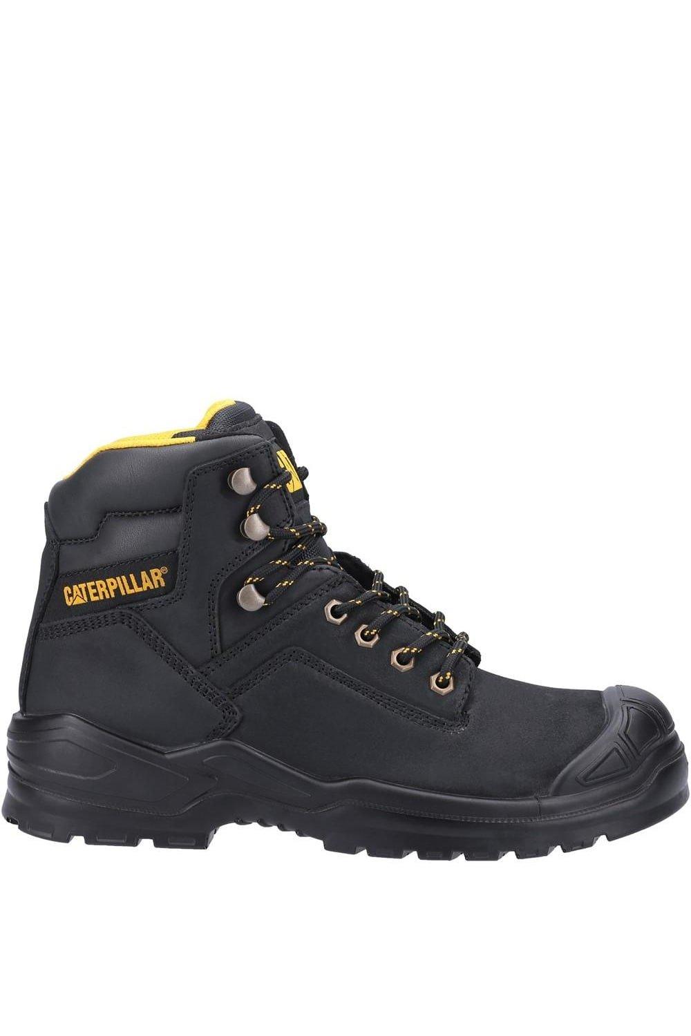 Кожаные защитные ботинки Striver Mid S3 Caterpillar, черный фото