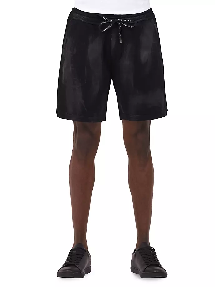 

Джинсовые шорты узкого кроя West Monfrère, цвет vintage coated noir