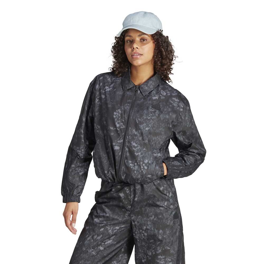 

Куртка adidas Future Icons 3 Stripes Woven Windbreaker, серый