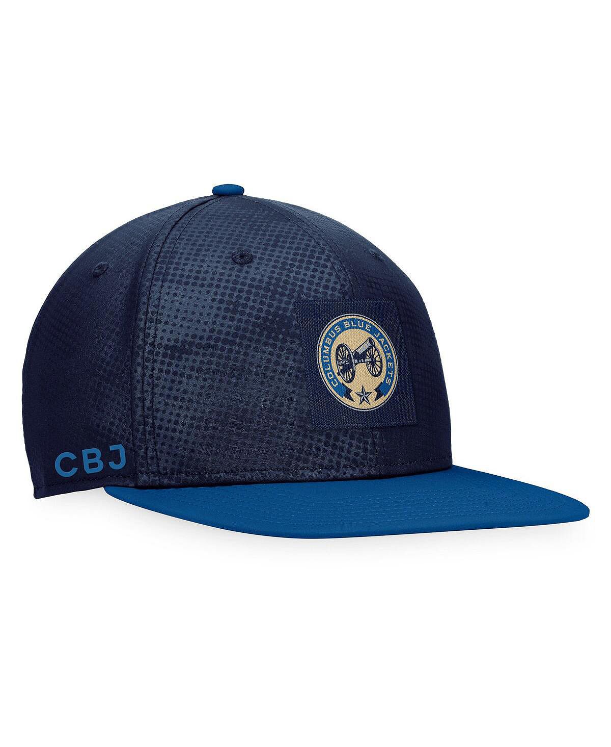 цена Мужская фирменная темно-синяя кепка Columbus Blue Jackets Authentic Pro с альтернативным логотипом Snapback Fanatics