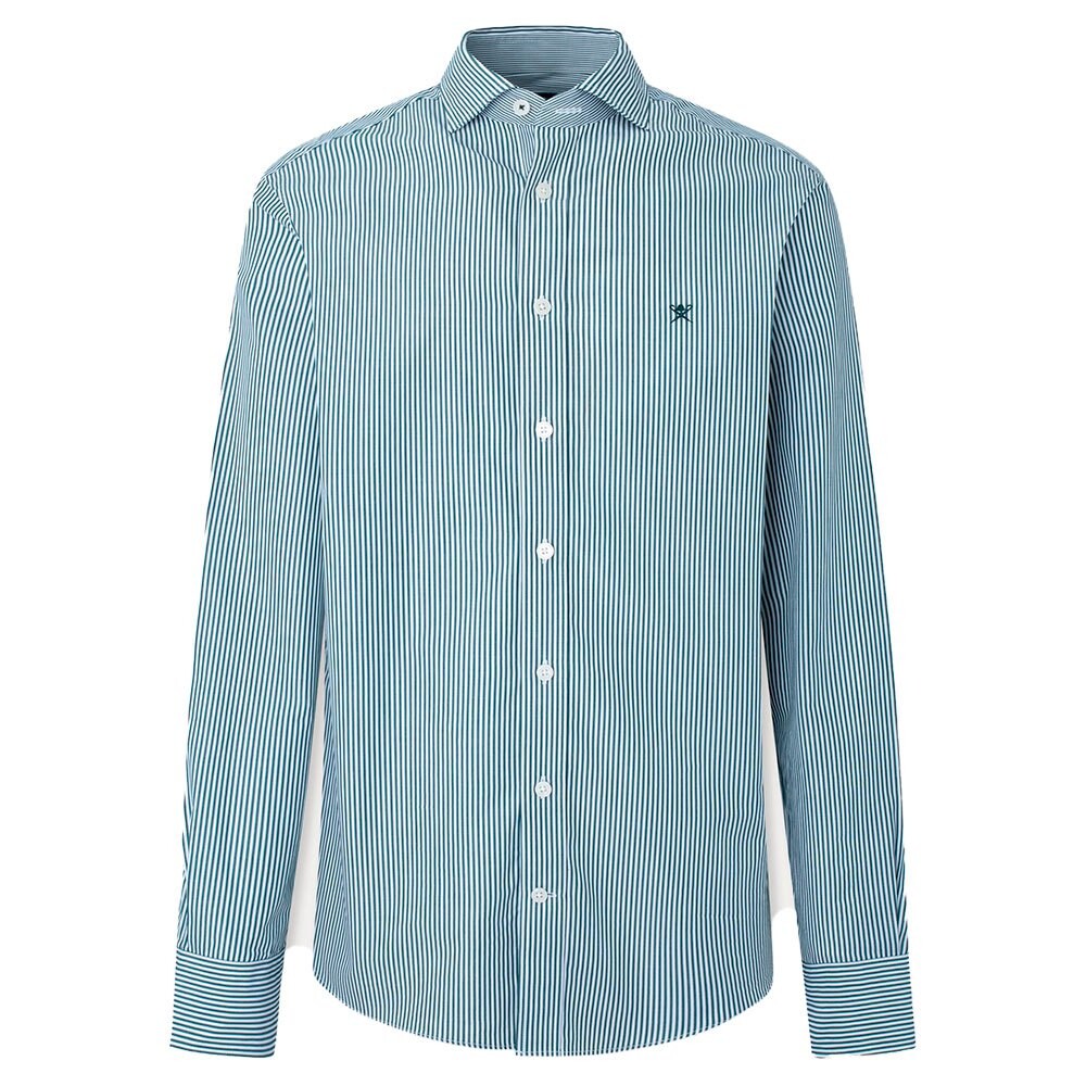 

Рубашка Hackett Essential Bengal Stripe, зеленый