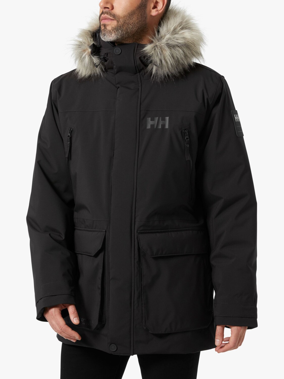 

Мужская непромокаемая зимняя парка Reine Helly Hansen, черный
