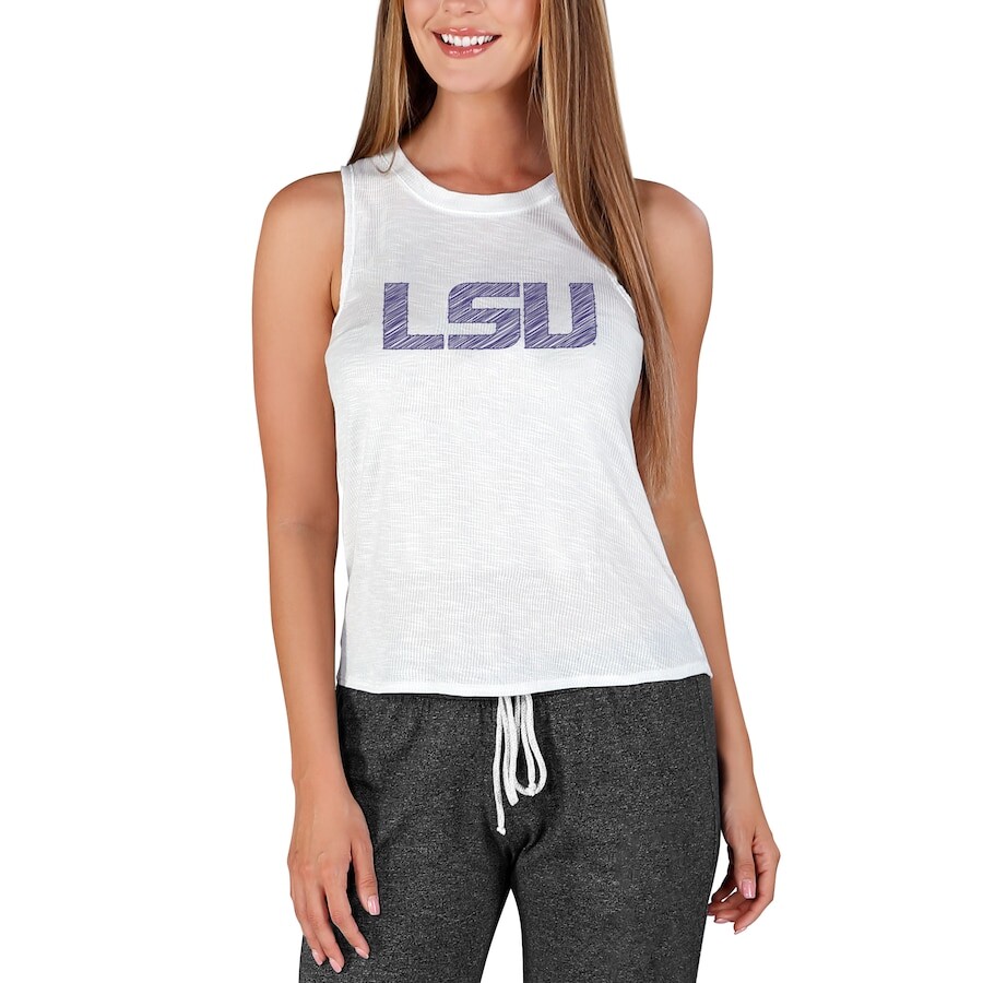 

Топ Concepts Sport Lsu Tigers, белый