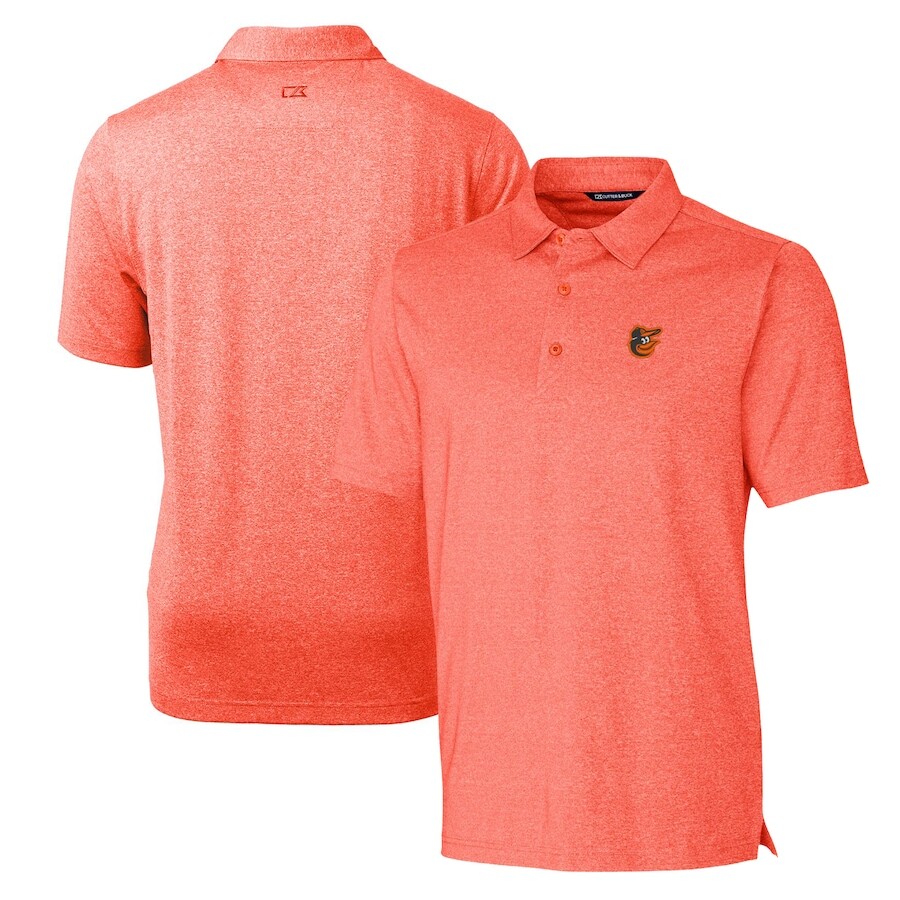 

Поло с коротким рукавом Cutter & Buck Baltimore Orioles, оранжевый