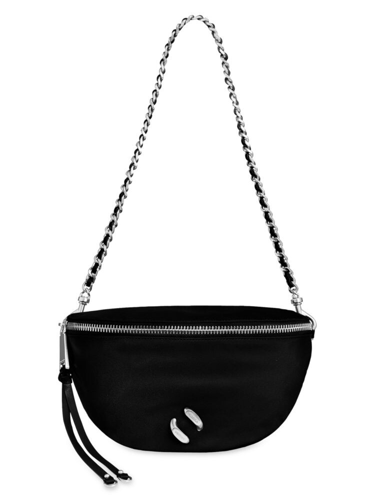 

Однотонная поясная сумка City Rebecca Minkoff, черный