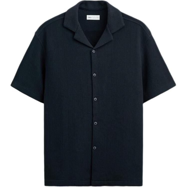 

Рубашка мужская Морской синий Zara, цвет Sea Blue