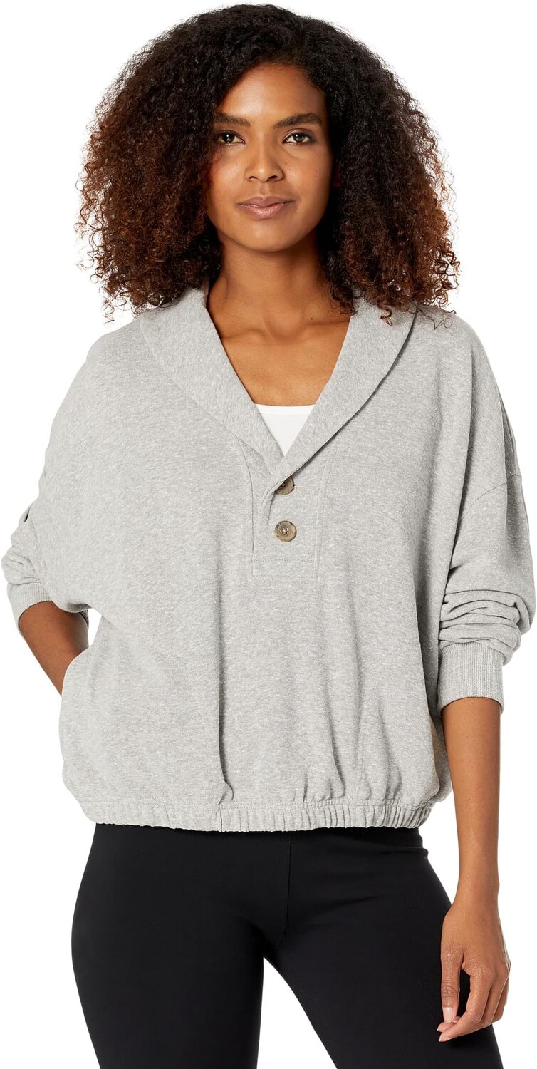 

Толстовка Cozy Up Michie Top Prana, цвет Heather Grey
