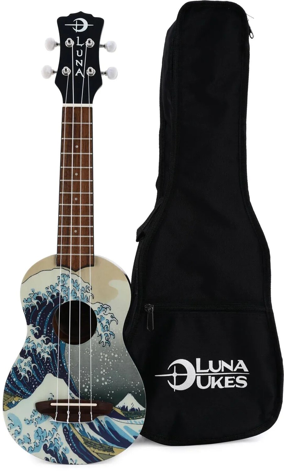 

Luna Great Wave Сопрано Укулеле - Графика Great Wave