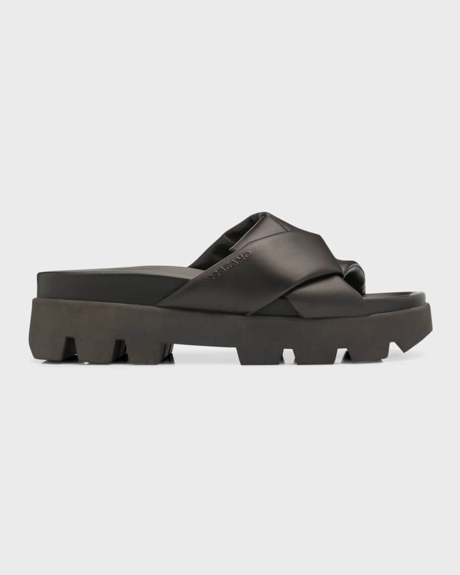 

Сандалии Air Twisted Lug Sole Slide Ferragamo