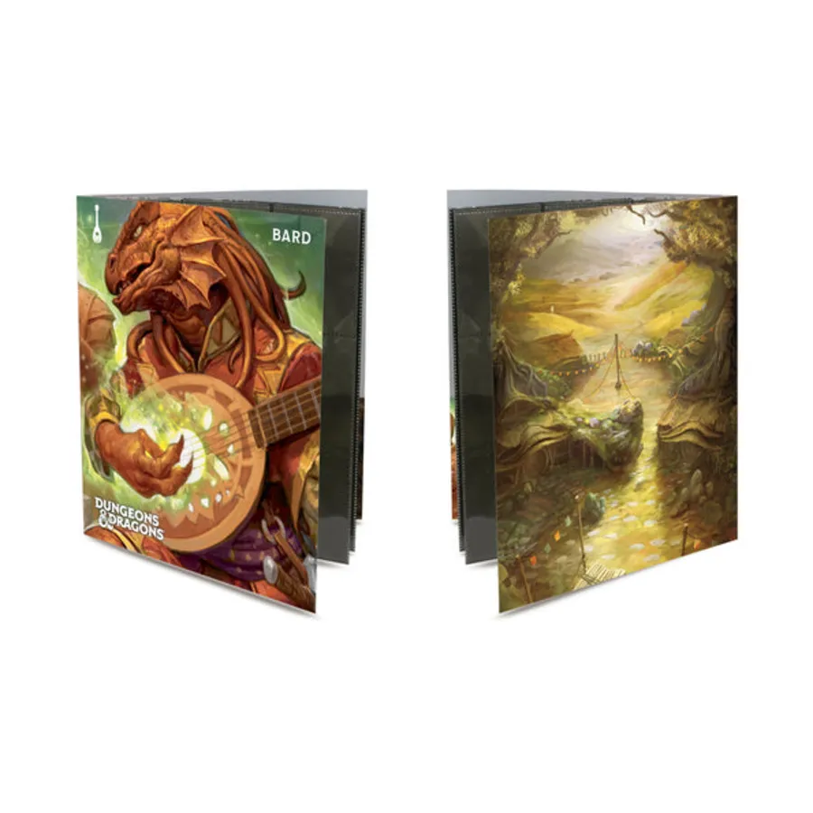 

Классный фолио с наклейками — Бард, Official Dungeons and Dragons Deck Boxes, Sleeves, Journals & Binders