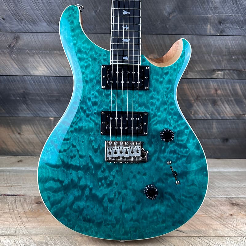 

Электрогитара PRS SE Custom 24 Quilt - Turquoise 57397