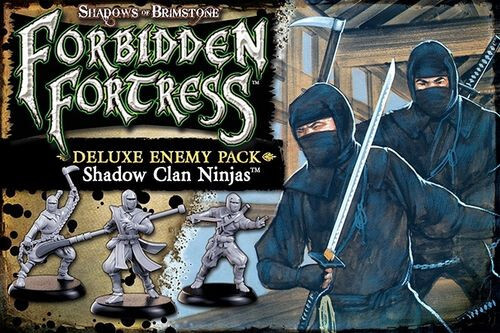 

Настольная игра Flying Frog Productions Shadows of Brimstone: Forbidden Fortress - Shadow Clan Ninja Deluxe Enemy Pack