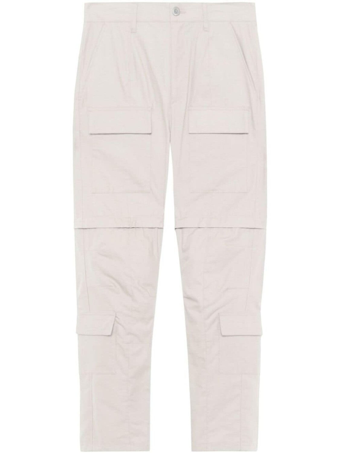 

John Elliott зауженные брюки из рипстопа, серый