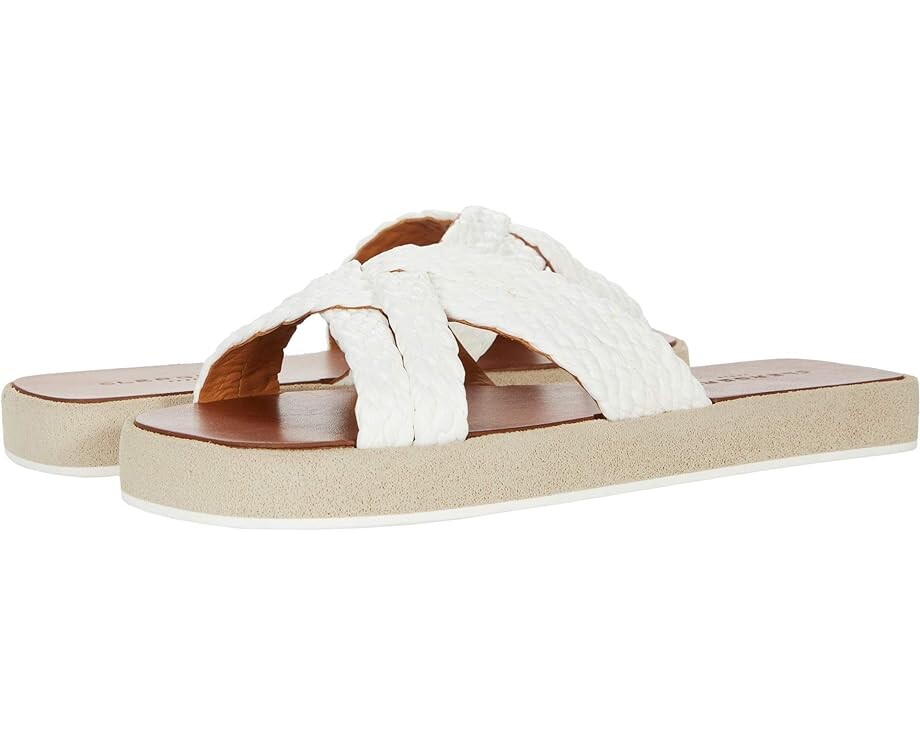 

Сандалии Clergerie Gael, цвет White Raffia