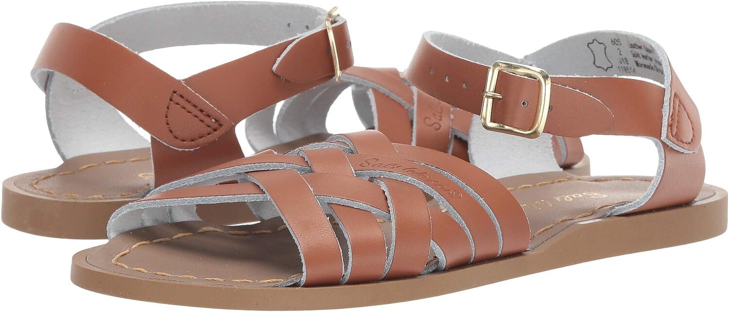 

Сандалии на плоской подошве Retro Salt Water Sandal by Hoy Shoes, цвет Tan