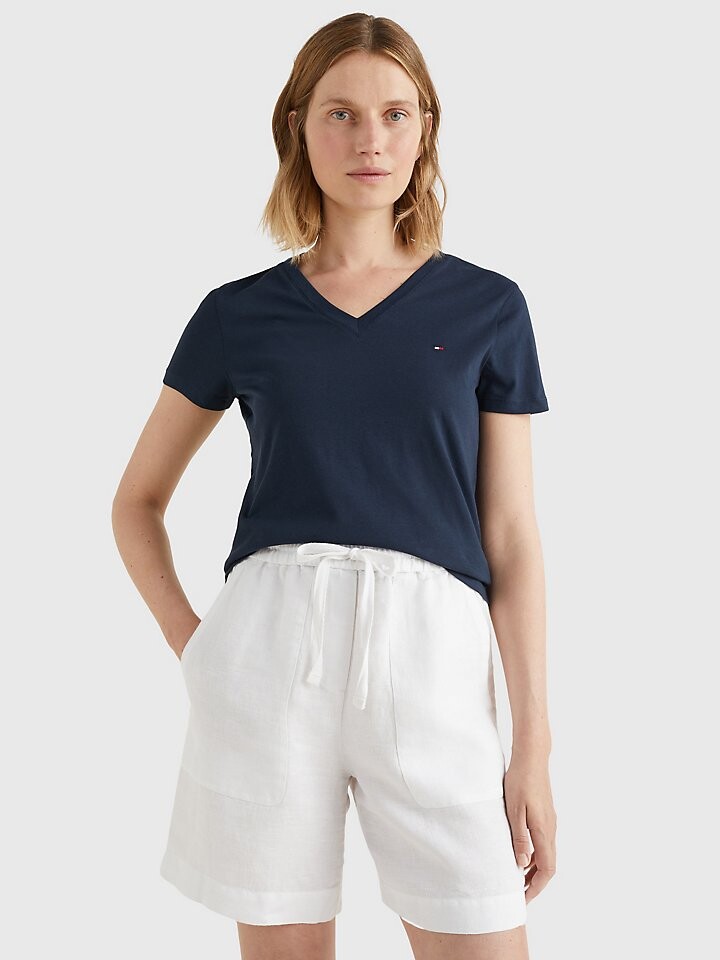 

Футболка Essential с v-образным вырезом Tommy Hilfiger