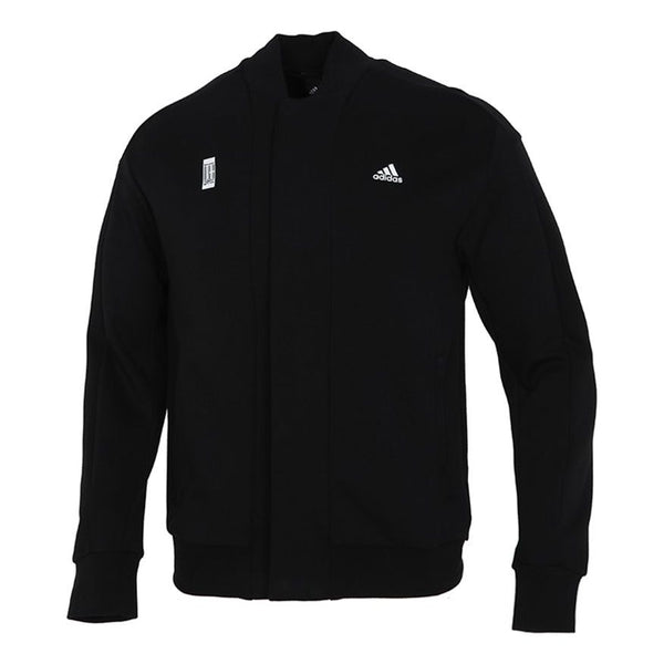 Куртка Men's adidas Martial Arts Series Logo Printing Sports Jacket Black, черный