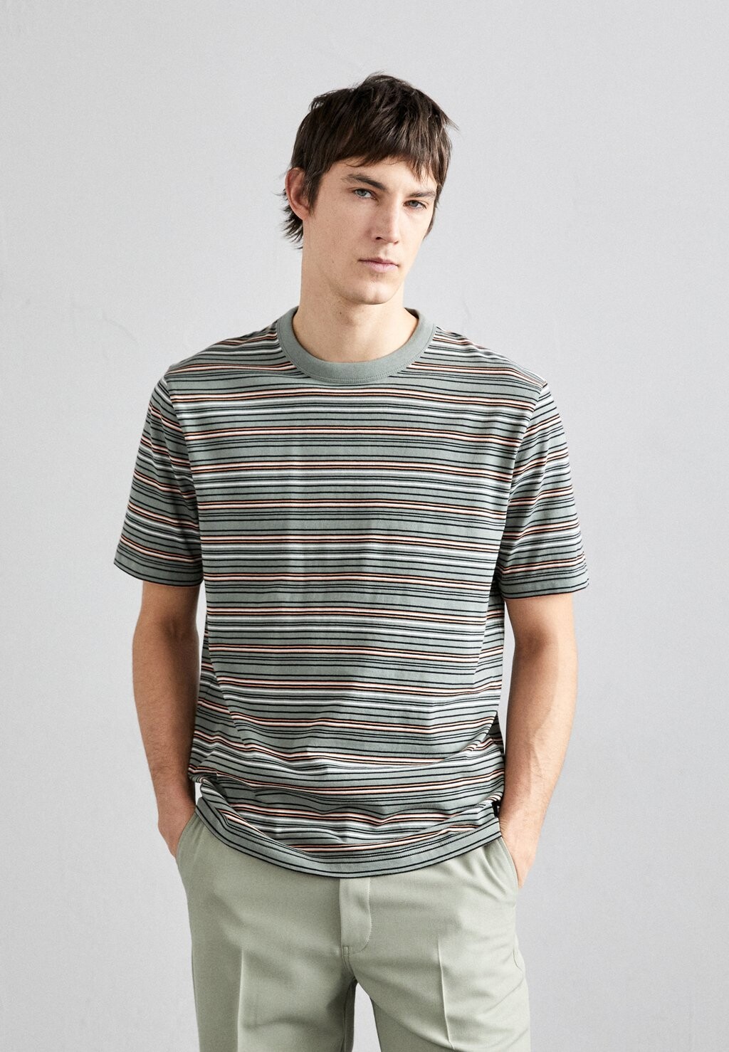 

Футболка с принтом MENS PS Paul Smith, цвет greens