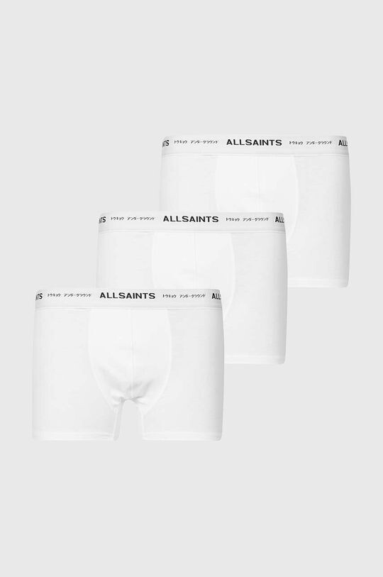 

Комплект из трех хлопковых боксеров UNDERGROUND AllSaints, белый