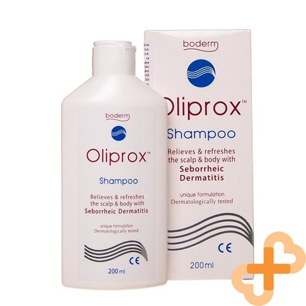 Шампунь для волос для облегчения симптомов себорейной экземы 200мл, Oliprox