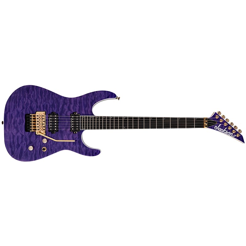 

Электрогитара Jackson Pro Series Soloist SL2Q MAH Guitar, Ebony Fretboard, Transparent Purple