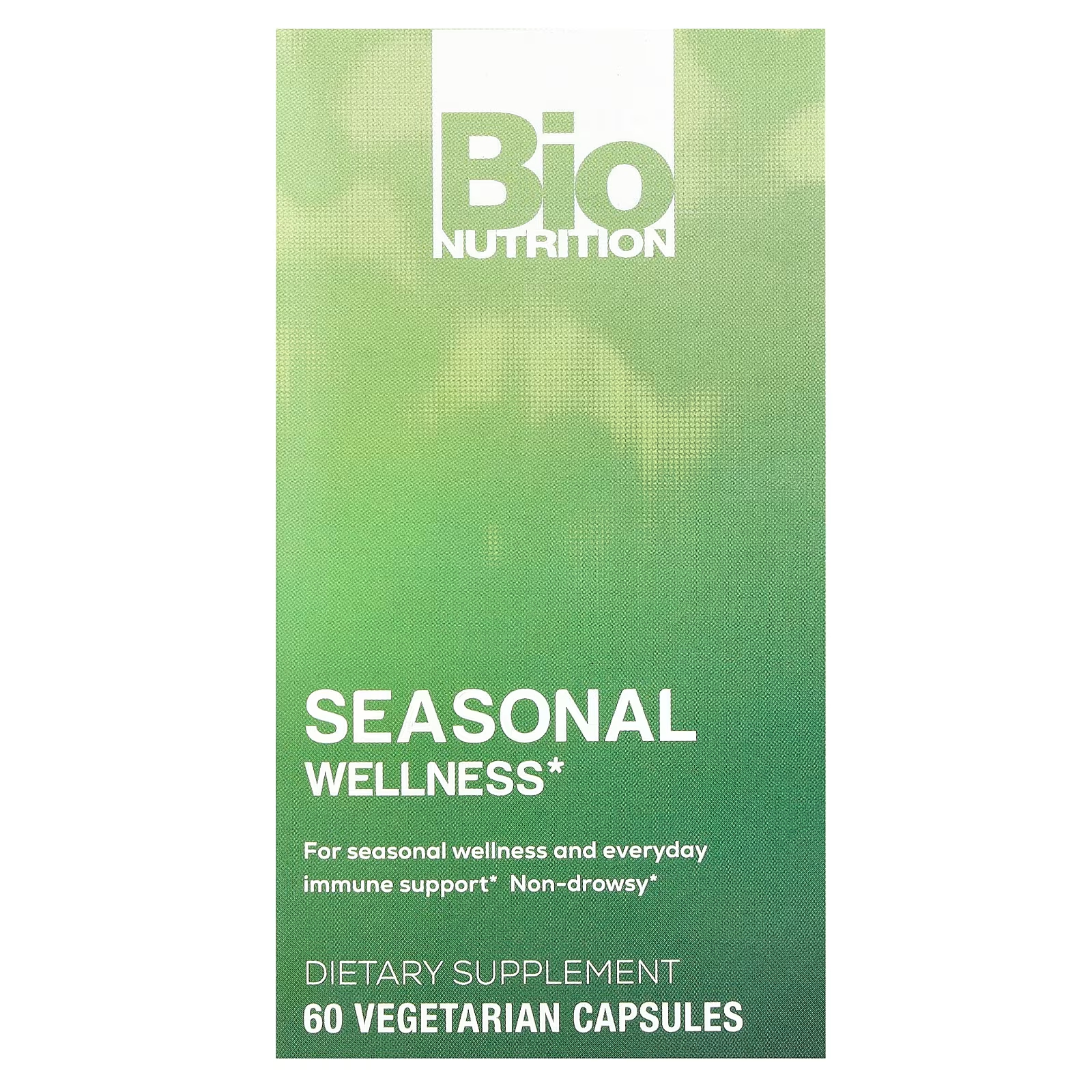 Пищевая добавка Bio Nutrition Seasonal Wellness, 60 капсул