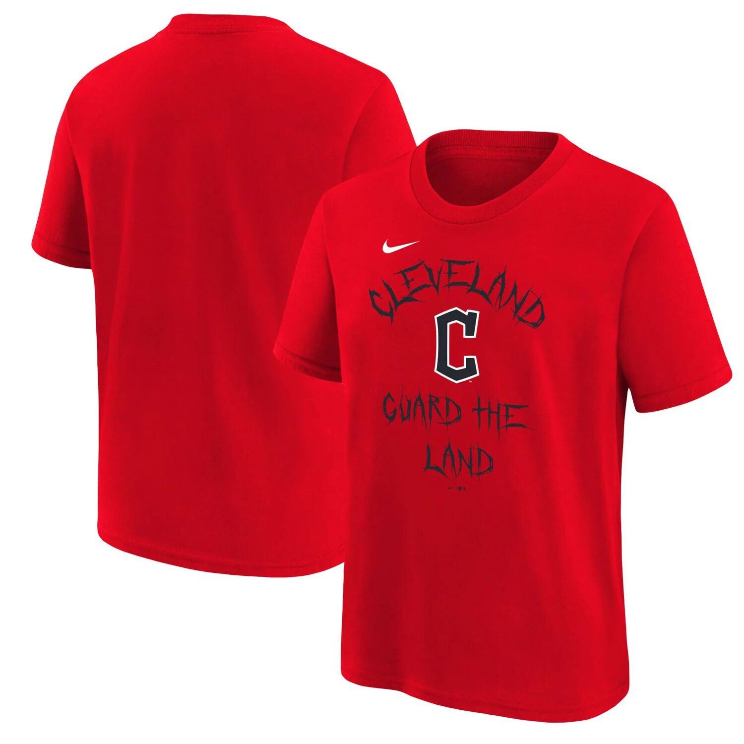 

Молодежная красная футболка Nike Cleveland Guardians Local Nike