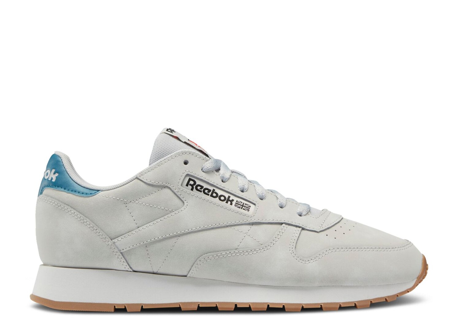 

Кроссовки Reebok Classic Leather 'Pure Grey Steely Blue', серый