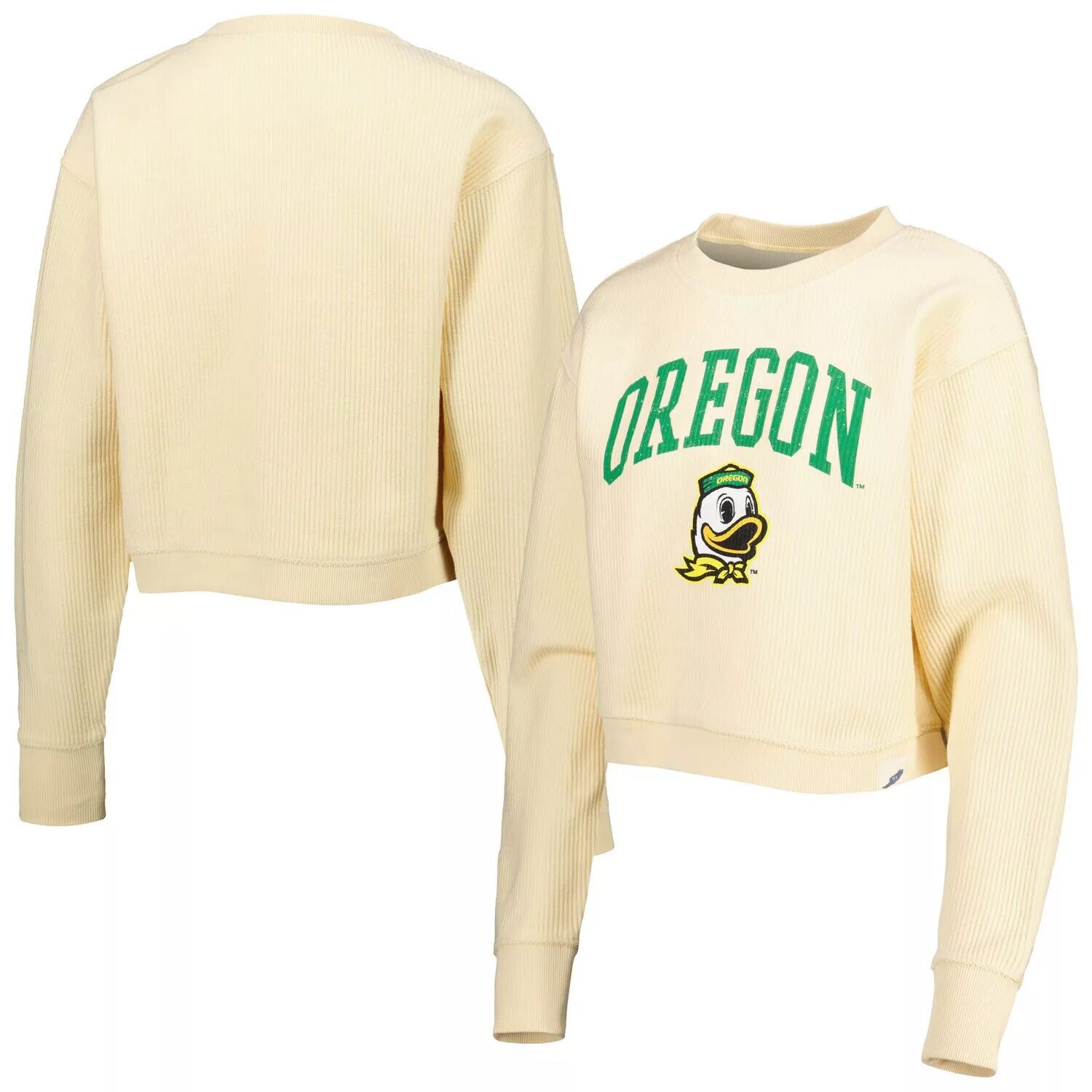 

Классическая толстовка Campus Corded Timber кремового цвета для студенческой лиги Oregon Ducks, Бежевый