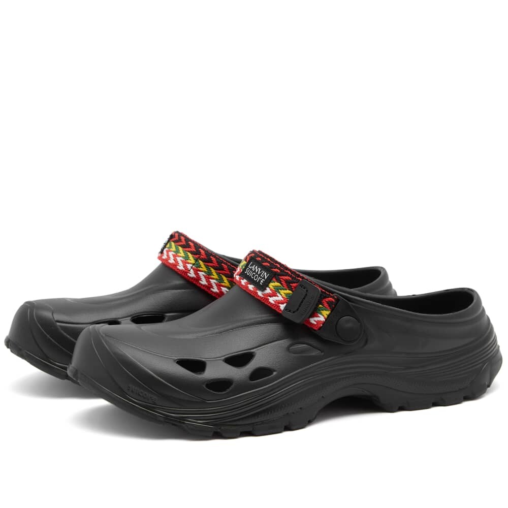 

Мюли Lanvin x Suicoke, черный