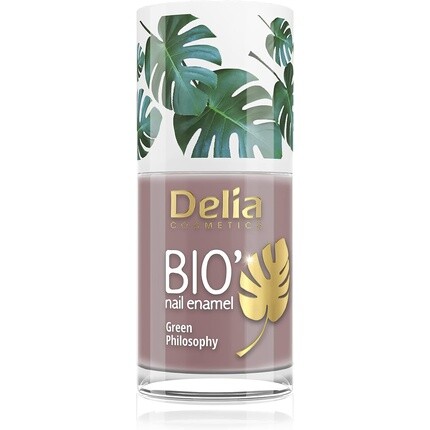 

Лак для ногтей Delia Cosmetics Bio Green LOLA Подходит для веганов Идеальная непрозрачность и блеск Легкое и быстрое нанесение Натуральные ингредиенты Стойкость цвета до 6 дней 11 мл