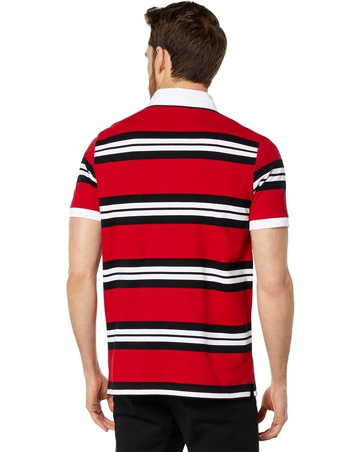

Поло U.S. POLO ASSN. Medallion Short Sleeve Knit Polo Shirt, цвет Engine Red