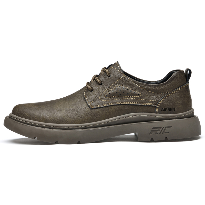 

Туфли Men"s Casual Men Low-Top Brown Aipsen