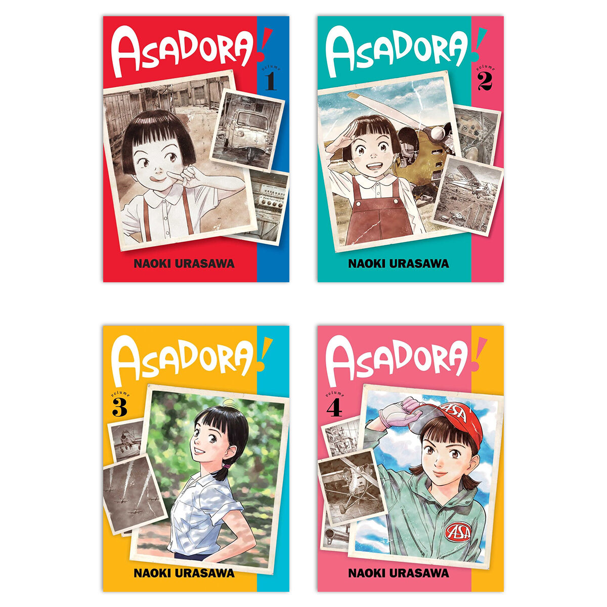 

Манга Asadora! Manga (1-4) Bundle