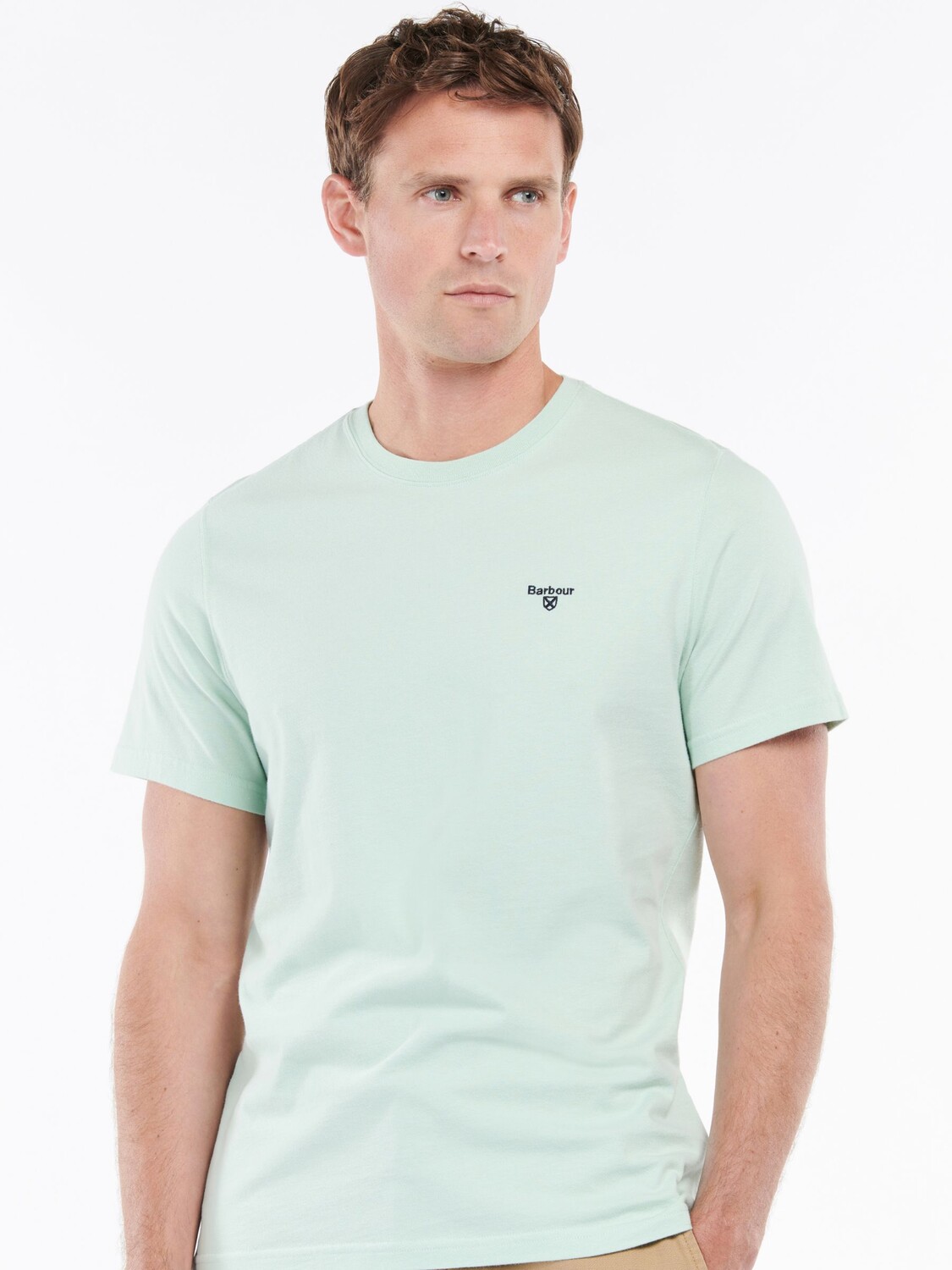 

Футболка Barbour Essential Sports, цвет Dusty Mint