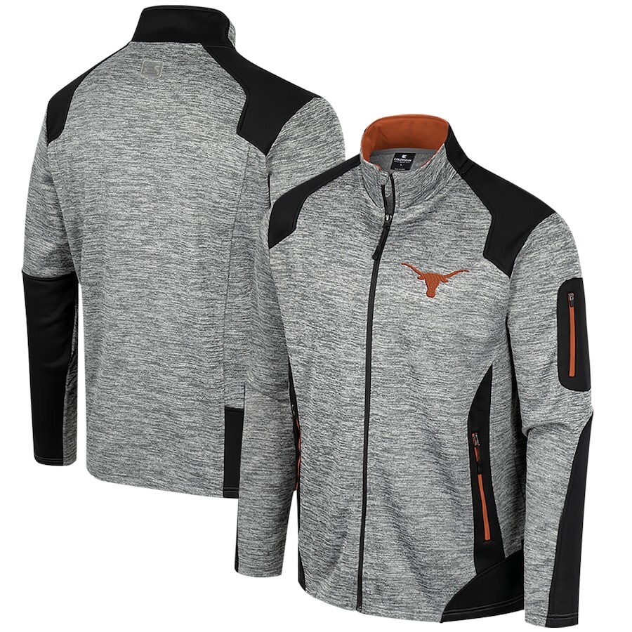 

Куртка Colosseum Texas Longhorns, серый