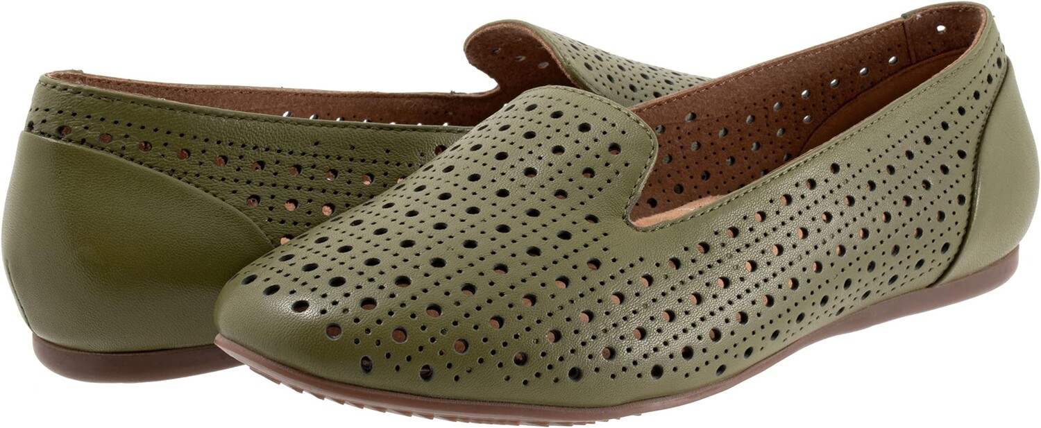 

Лоферы Shelby Perf SoftWalk, цвет Dark Olive