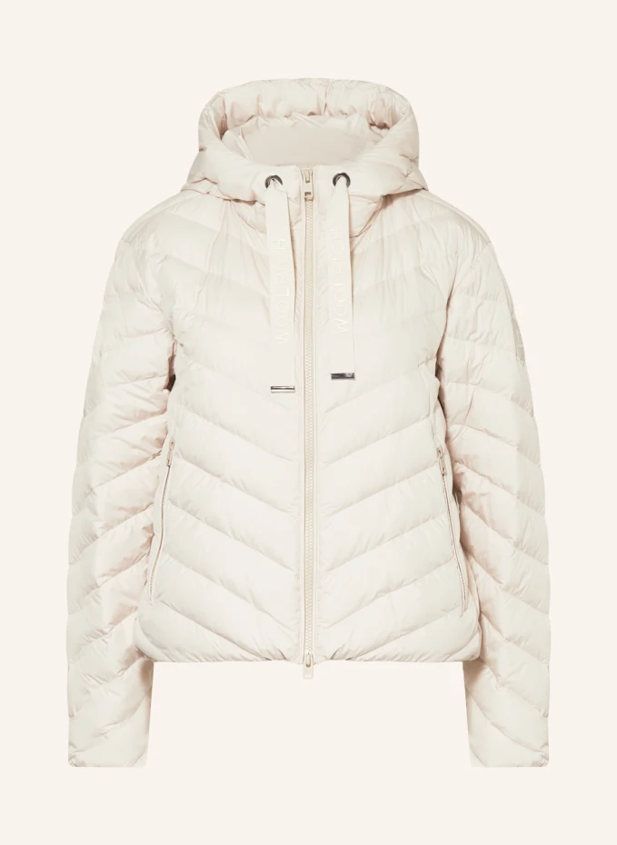 

Пуховик Woolrich, бежевый