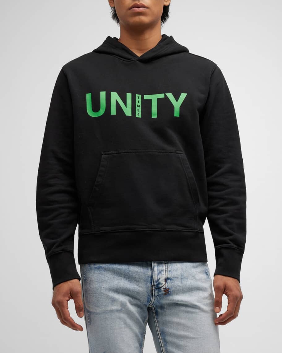 

Мужская флисовая толстовка с капюшоном Unity Kash Loopback Ksubi, Черный