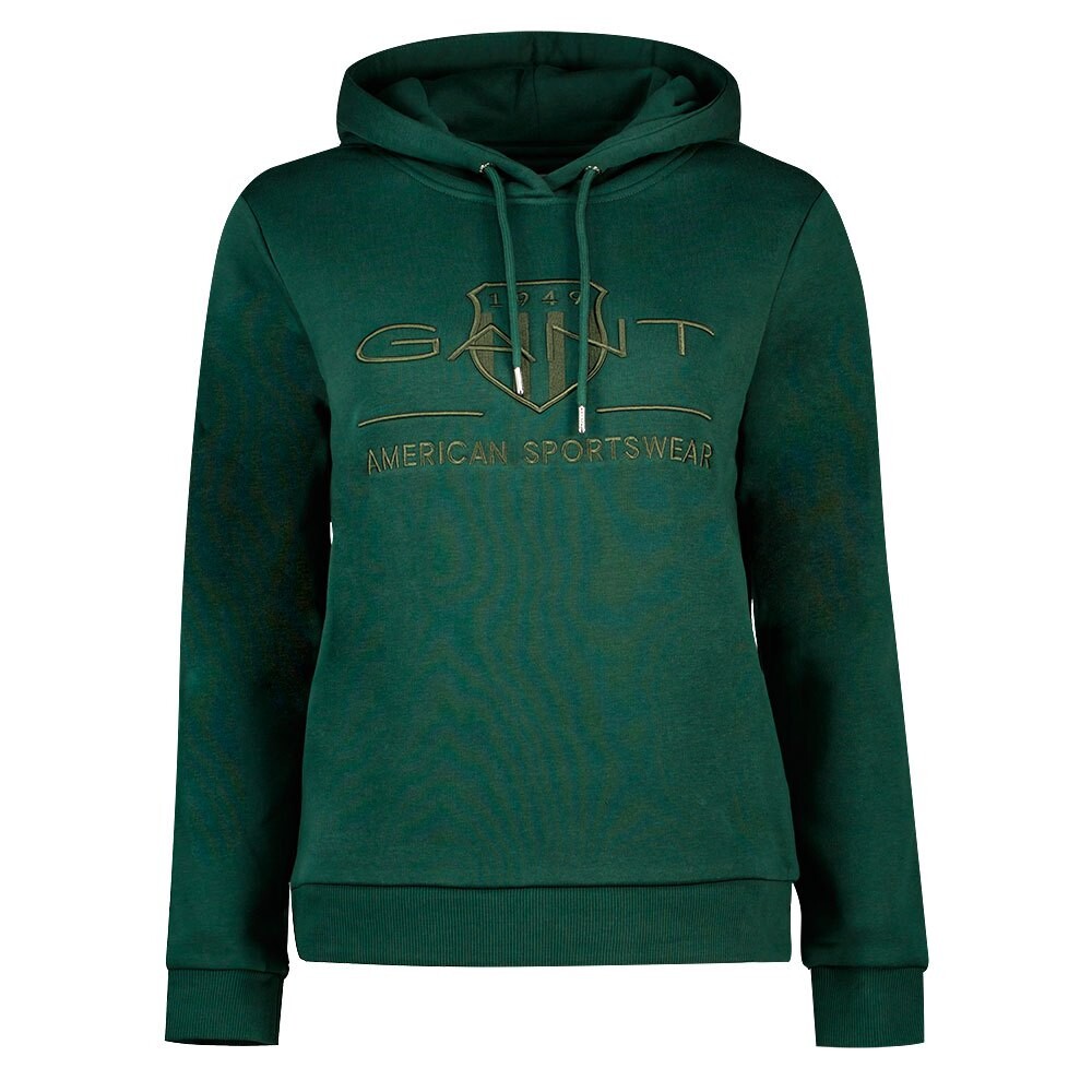 

Худи Gant Reg Tonal Shield, зеленый