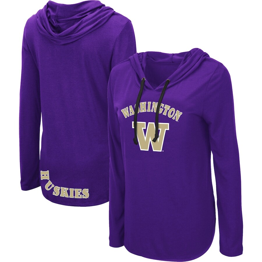 

Футболка с длинным рукавом Colosseum Washington Huskies, фиолетовый