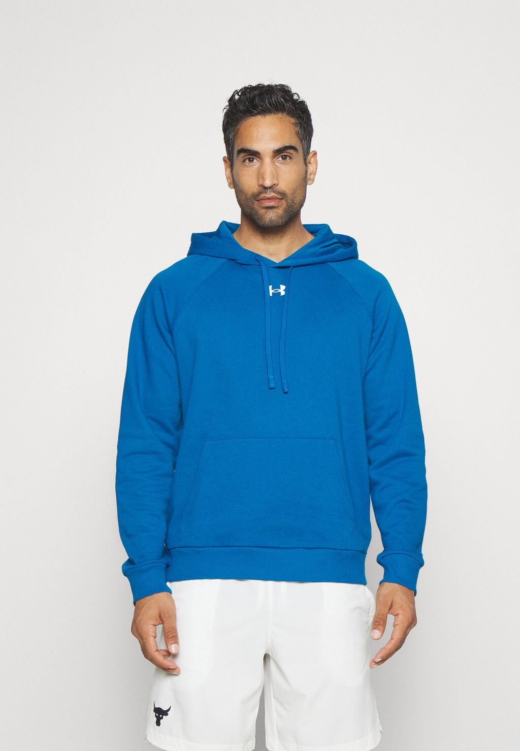 

Толстовка Under Armour RIVAL HOODIE, цвет varsity blue/white