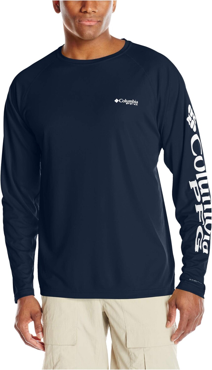 

Рубашка Terminal Tackle L/S Columbia, цвет Collegiate Navy/White Logo
